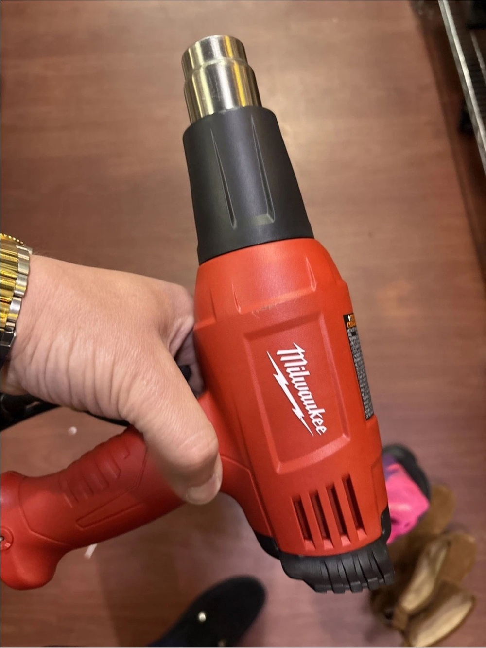 Milwaukee Red Heat Gun - Professional Hot Air Tool